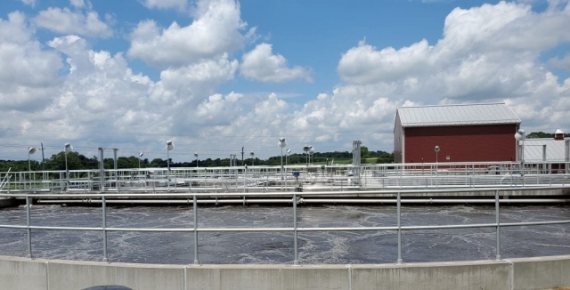 wastewater treatment tank