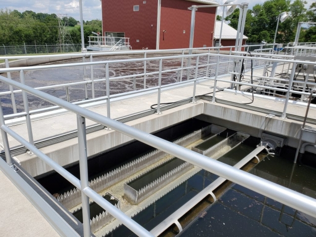 wastewater treatment tank